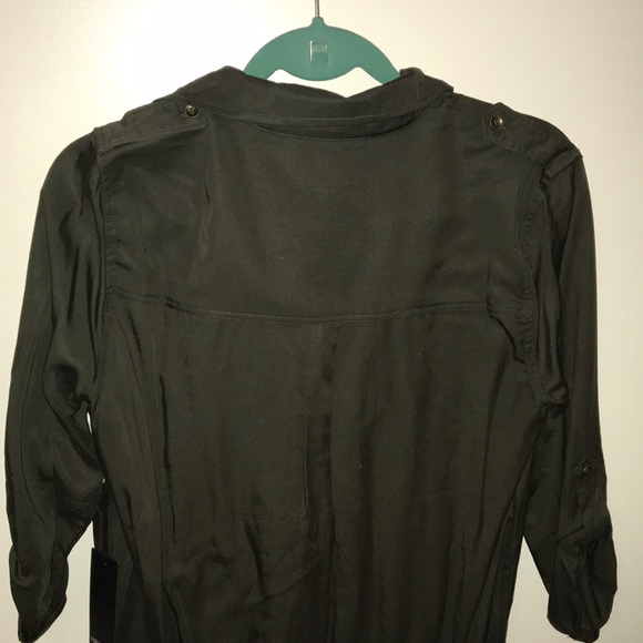 Olive Green Dress - Picture 4 of 4